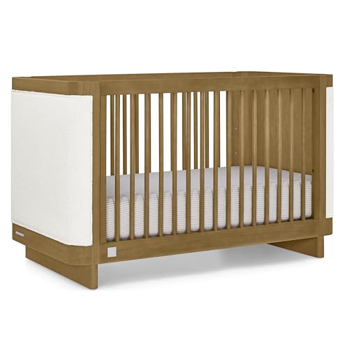 Delta Children babyGap Callie 4-in-1 Upholstered Crib (Acorn/White Boucle)