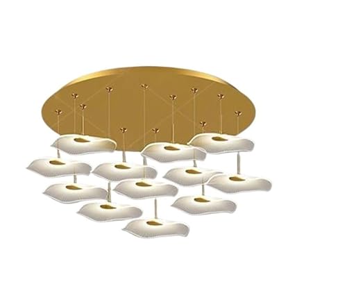 _ȃVfA, _ȉƂ̑LEDCgy_gCgvKipVfArO[݂艺CgƖ(Gold 12 head,APP with RC Dimmable)