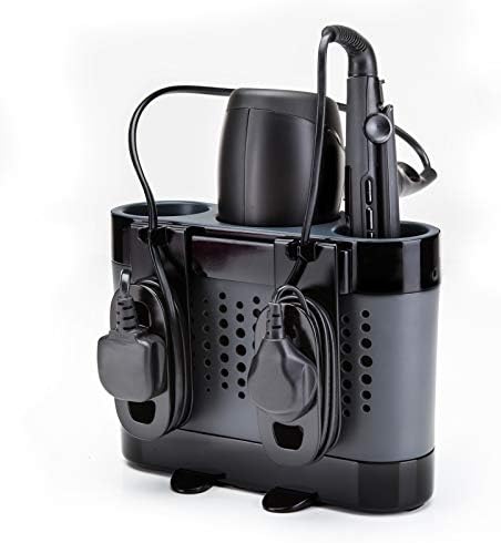 Minky Premium Styling Dock Hair Station Storage for Hair Dryers, Straighteners and Tongs