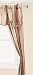Window Accents 5-Piece Tuscan Scroll Stripe Jacquard Rod Pocket Set, 56 by 84-Inch, Autumn