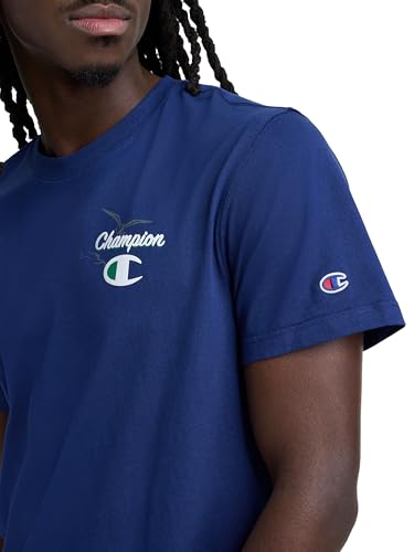 Image of Champion Men's Classic Graphic Short Sleeve T-Shirt, Standard Fit, Champion Club Graphics