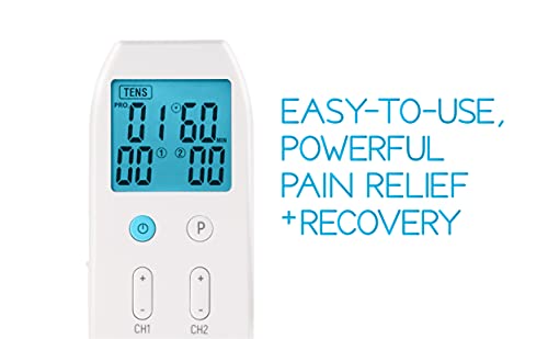 Cureve TENS + EMS Unit Combination Pain Relief System and Muscle Stimulator - Professional, Rechargeable, Portable and Powerful - Image 4