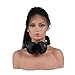 L7 Mannequin PVC Manikin Head Realistic Mannequin Head Bust Wig Head Stand for Wigs Display Making Styling