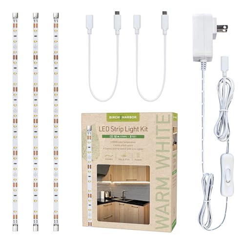 Kit Tira de LED Blanca Cálida 12 pulgadas miniatura 1