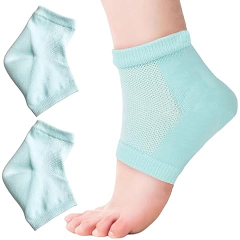 FonsBleaudy Gel Heel Strap for Kids with Heel Sensitivity from Severs Disease, Plantar Fasciitis Size Kids Size 3-7/Women Size 5-9 (1 Pair) Cover