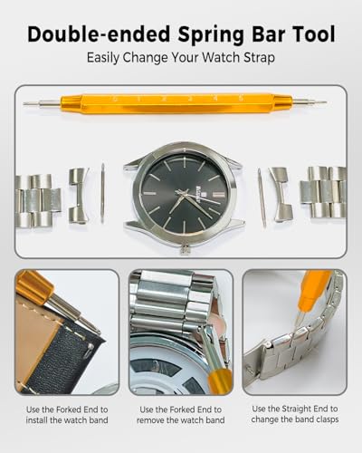 156-Piece Watch Repair Kit