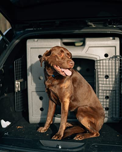 Dakota 283 Side Entry Kennel - Medium - Dark Granite