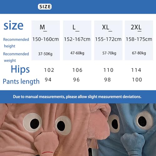 Elephant Pajamas, Pajama Pants Men Funny, Cute Animal Pants Big Nose And Ears Unisex Soft Sleepwear For Women Men2