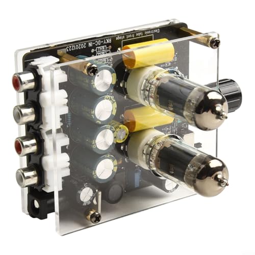 Tubo para preamplificador diseñado para reproducción de sonido de alta fidelidad, funciona sin problemas con entradas de señal de bajo nivel de múltiples dispositivos
