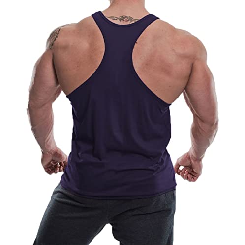 Image of THE BLAZZE 0051 Men's Tank Tops Muscle Gym Bodybuilding Vest Fitness Workout Train Stringers