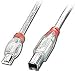 Produktbild LINDY USB 2.0 Kabel Typ Mini-A/B Transparent m/OTG 2m
