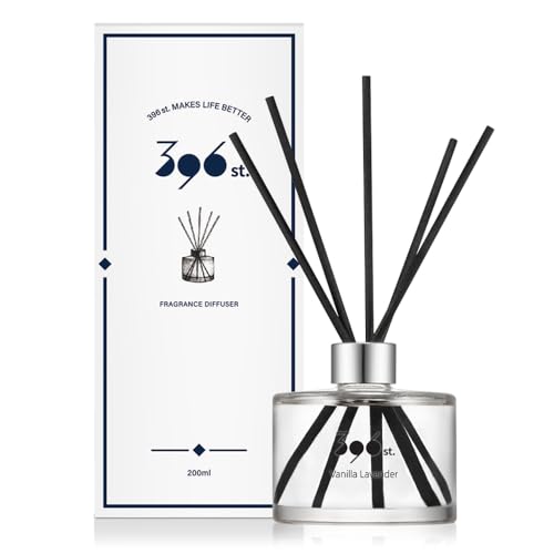 396 st. Reed Diffuser, Vanilla Lavender(Also Known as Garden Lavender) / Reed Diffuser Sets, Aroma Therapy, Home & Kitchen Décor