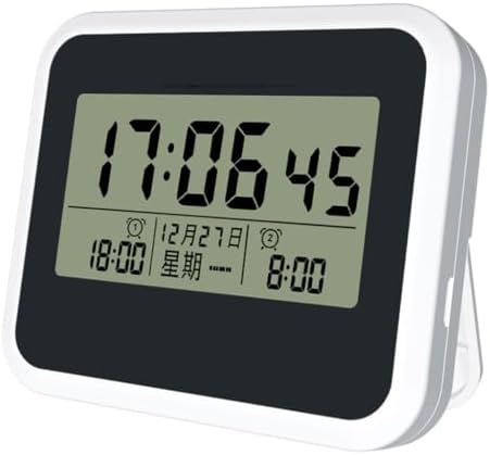 Quiet and Vibrating Charging Alarm Clock Powerful Wake up Tool for Students Stopwatch image 2