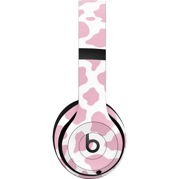 Image of Skinit Decal Audio Skin Compatible with Beats Studio Pro Wireless Headphones - Pink Cow Print Design