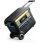 Générateur solaire Anker 767, Station électrique portable 2400 W avec batteries LiFePO4, générate...