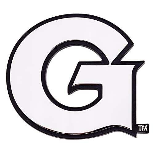 Image of Desert Cactus Georgetown University Metal 3D Auto Car Emblem Sticker Chrome Hoyas GU Premium Truck Vehicle Emblems
