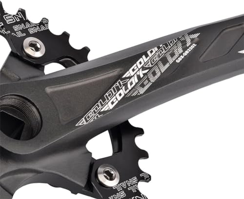 Mechanizm Korbowy Bike Square Taper 170/175mm Mechanizm Korbowy Do Rowerów Górskich 104/64bcd 32t/34t/36t/38t/40t/42t Jednobiegowa Tarcza Mtb Zestaw Ramion Korby Do 10/11 Prędkości, 175mm, 36T