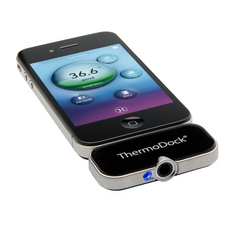 Medisana ThermoDock Infrarood Thermometer Module voor iPod, iPhone en iPad - Image 4
