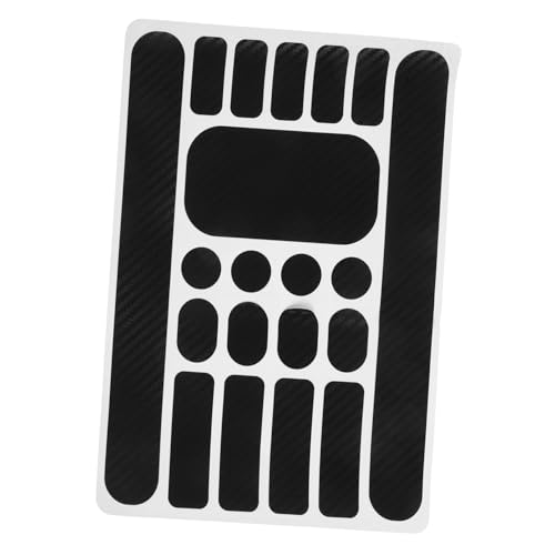 ibasenice 1sheet Bike Chain Stickers -Scratch Bike Frame Decals Compatibility Adhesive Chain Protectors Frame Tape Guards