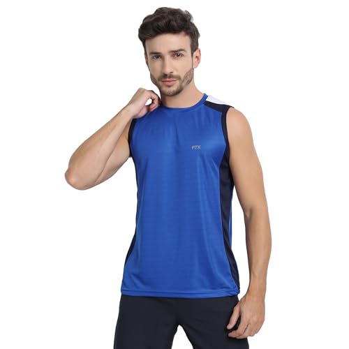 Image of FTX Men's Solid Regular Fit T-Shirt