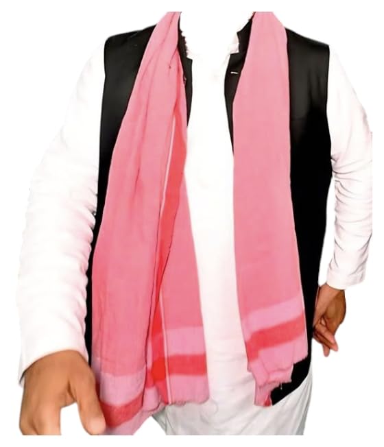 Akhilesh yadav Cotton Gamchha for Men which is Very Soft and Fashionable, Very for Bath face Hand Pack of 1, Size 32 X 70 Inches-picture-16