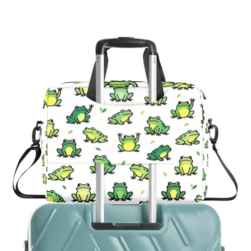 Bolso para laptop 16 pulgadas con diseño de ranas miniatura 6
