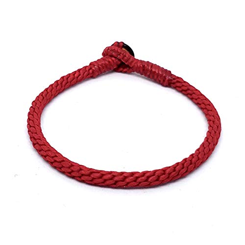 Handmade Thai Woven String Bracelet | Wax Cotton Knot Thread Wristband | Adjustable Unisex Friendship Band For Men and Women