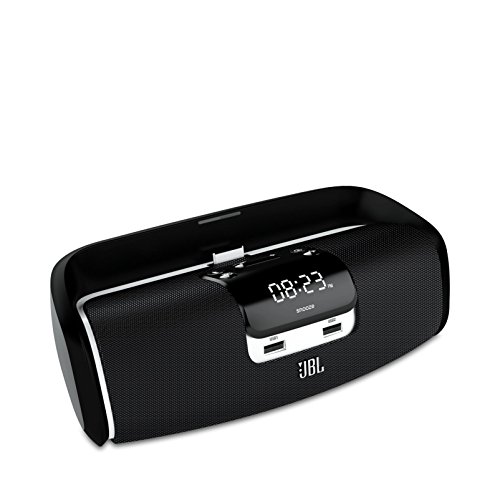 JBL OnBeat Hotel Bluetooth Wireless Loudspeaker with 30-pin Dock Connector (Black)