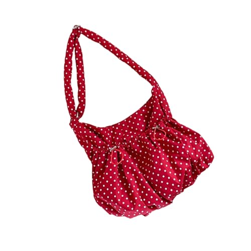 Sac à bandoulière à volants style coréen léger avec cordon ajustable