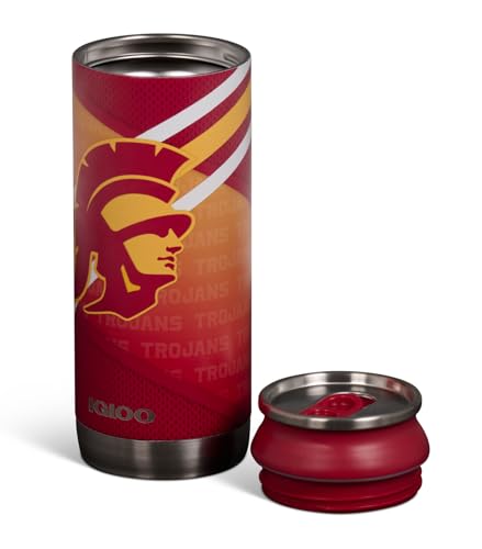 Vaso Igloo NCAA de 16 oz - Excelente para Bebidas Frías