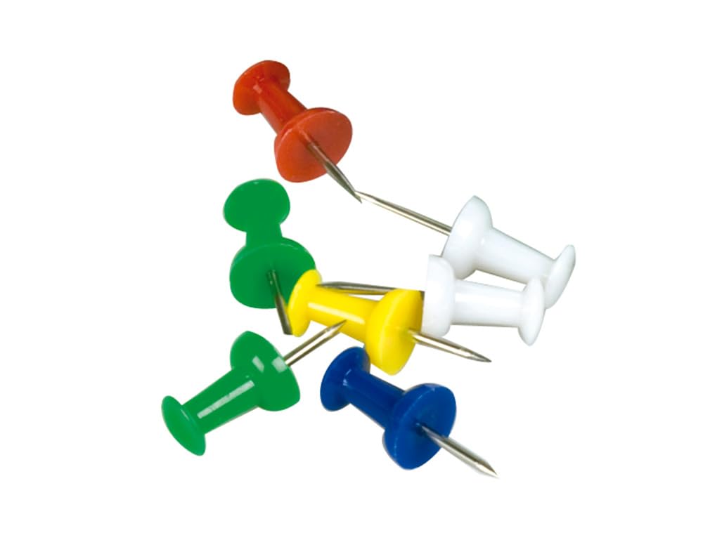 Q-Connect Pack of 25 Assorted Pin Pins KF02029, Black - Image 3