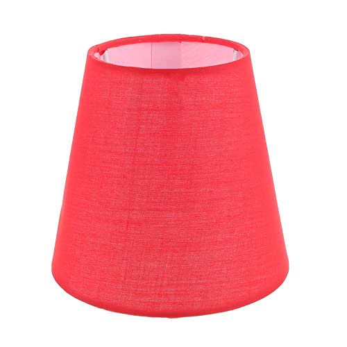 Image of Lurrose Side Table Side Table Outdoor Tables Fabric Lampshade Pendant Lamp Shade Lamp Cover Table Lamp Light Cover for Table Chandelier Wall Lamp, Red Outdoor Ceiling Fans Lamp Shades Lamp Shades