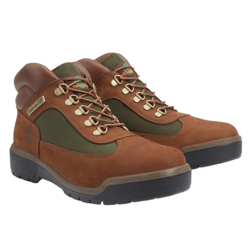 Image of Timberland Waterproof Field Boot Mid 'Chocolate Brown'
