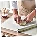 FIXOSHEE 1set Silicone Baking Mat with Rolling Pin Non-stick Pastry Mat for Easy Dough Rolling Nonslip Design Safe Silicone Material Baking Accessory for All Your Needs