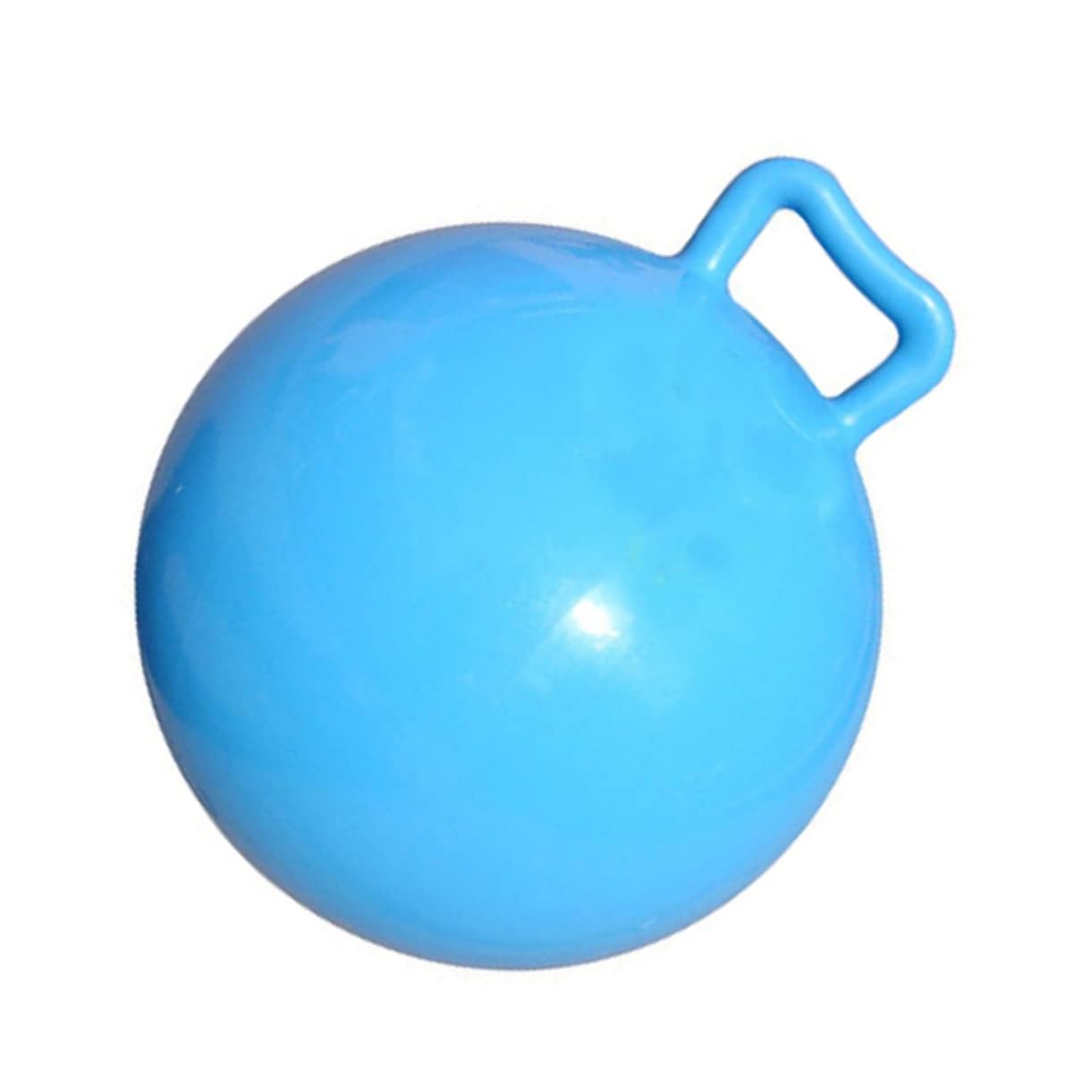 BESPORTBLE Inflatable Blue Bounce with Handle for Indoor and Outdoor Play Promotes Coordination and Balance for Ages Fun