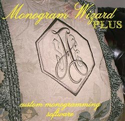 Monogram Wizard Plus Embroidery Lettering Software Special Edition