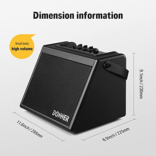 Donner DED-80 Electronic Drum Set and Mini Electric Drum Amp 20W - image 8