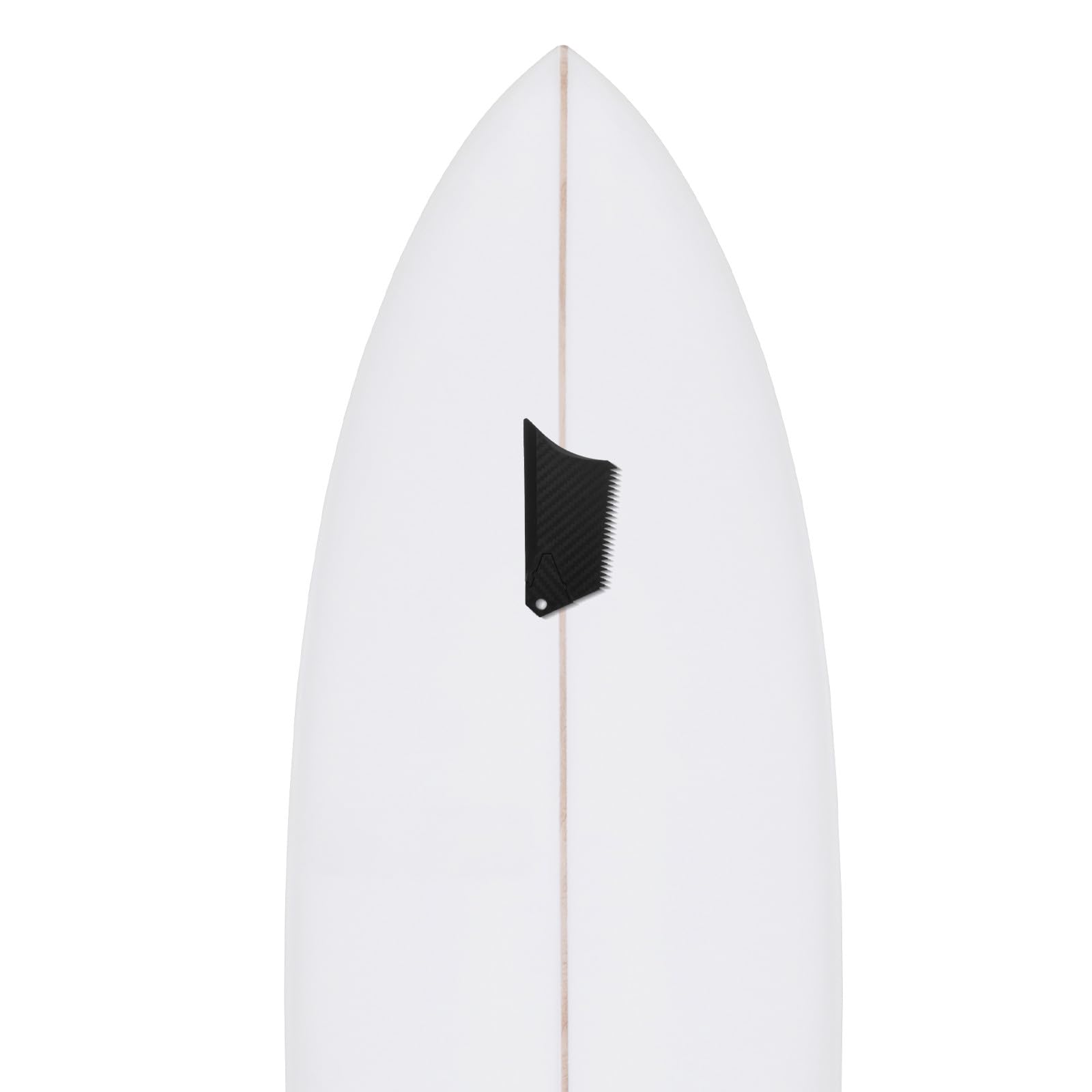 Peine Trapezoidal para Cera de Tabla de Surf con Textura de Carbono, ABS Resistente