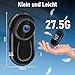 LXMIMI Action Cam, 120° Tragbare Sportkamera mit 0,63-Zoll-Display, Mini-Körperkamera HD 1080P Helm ActionKamera, Motorrad Sport Kamera, Daumen Action Kamera Unterstützung Auto-Nachtsicht (Schwarz)