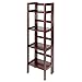 Winsome Wood Folding 4-Tier Shelf