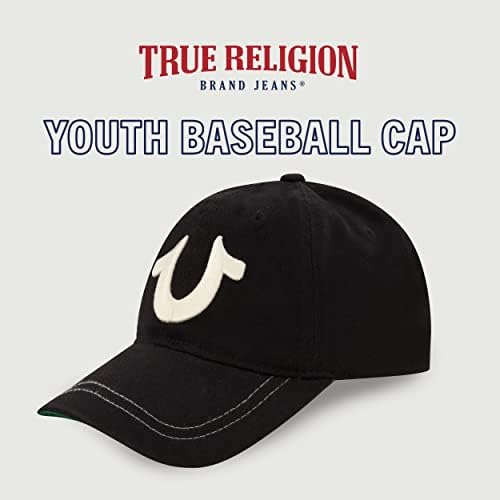 Amazon.co.jp: True Religion ボーイズ キッズ 野球帽 大きな蹄鉄ロゴ