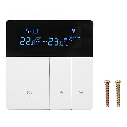 Controlador de Temperatura de Calentamiento de Agua Inteligente LCD Digital para Tuya AC90V 240V Termostato de Control de la aplicación (Type WiFi)