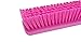 SPARTA 41891EC26 Omni Sweep Plastic Push Broom Head, Heavy Duty, Industrial Broom With Color Code System For Outdoor, Indoor, Garage, Concrete, Patio, Kitchen, Bathroom, 24 Inches, Pink
