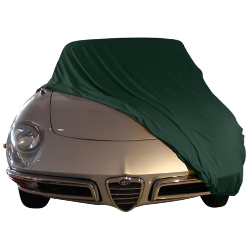 Lavabile a 30 gradi Star Cover telo copriauto da interno compatibile con Alfa Romeo Spider Duetto 1-Series copertura per auto GARAGECOVER Vestibilità perfetta e cover su misura