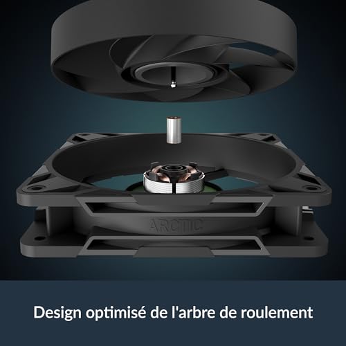 Ventilateur silencieux PWM 120 mm ARCTIC P12 Pro à faible bruit et mode 0 rpm PST LN - 7