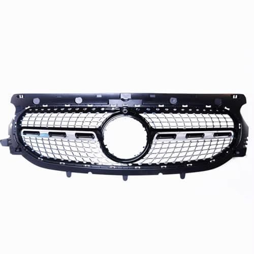 Grille avant Mercedes GLA H247 de 2020 à 2023 calandre noire pour pare-chocs supérieur