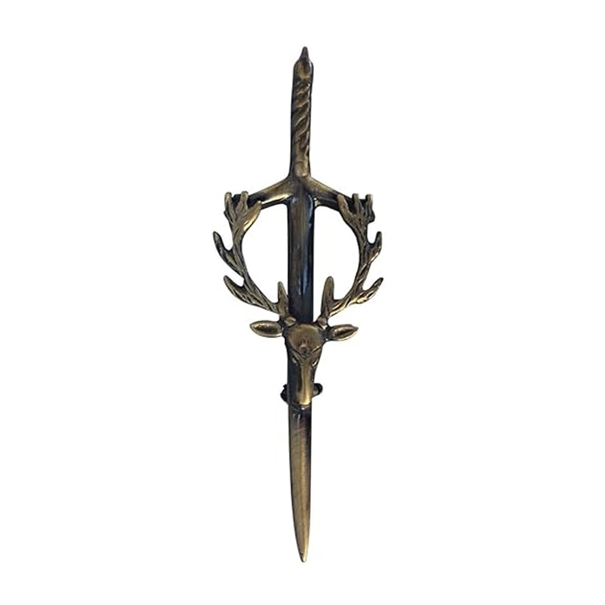 AAR Stag Head Kilt Pin Highland Scottish Celtic Design Kilt Accessory