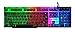 Produktbild The G-Lab Keyz NEON O Gaming-Tastatur QWERTY Layout PORTUGUÉS - Tastatur für Jogos mit RGB-Licht Mehrfarbig - PC, PS4, Xbox One (Preto), Schwarz