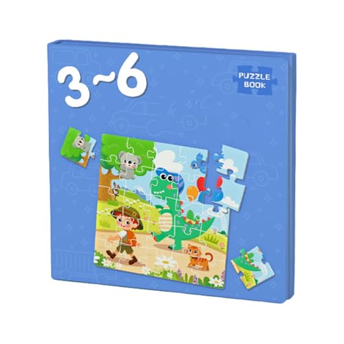 Puzzle magnético infantil para entretener a niños y niñas en trayectos largos
