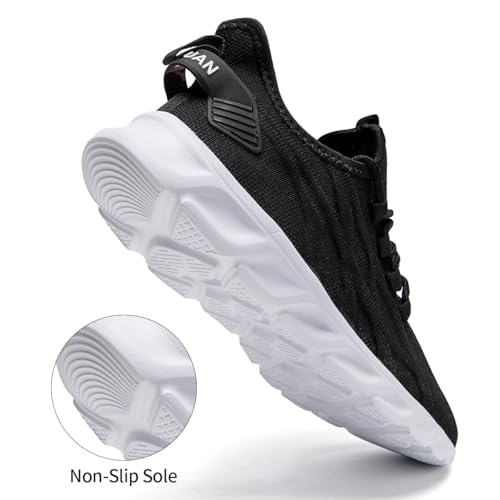 Image of DLWKIPV Womens Walking Shoes Slip On Sneakers Tennis Shoes Running Sport Workout Gym Shoes Athletic Non Slip Lightweight Breathable Fashion Casual Shoes for Travel Work